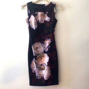 Patterned sheath dress